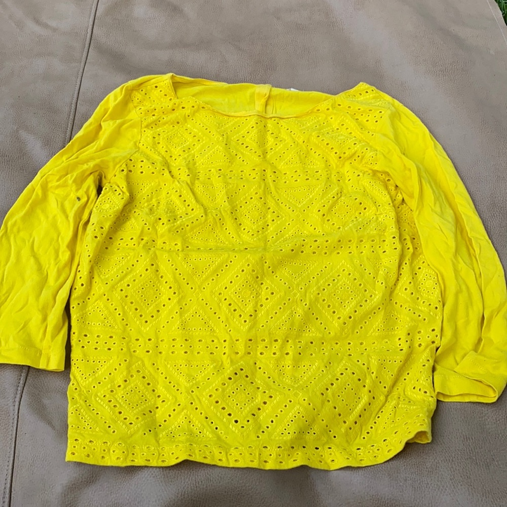 JCrew 3/4 Sleeve Top